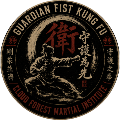 Running Fist Kung Fu logo